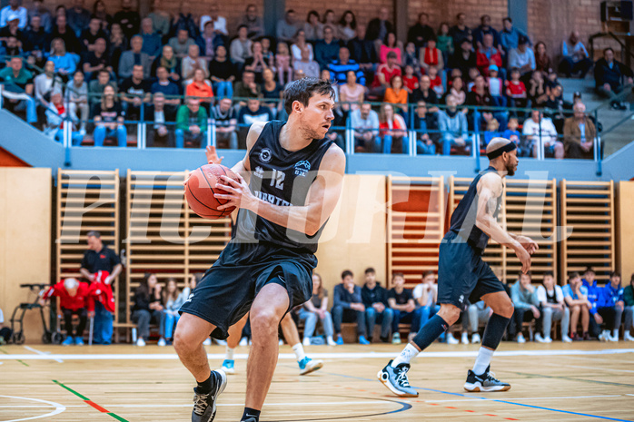 Basketball, Basketball Zweite Liga 2022/23, Playoff Viertelfinale Spiel 3, Mistelbach Mustangs, Wörthersee Piraten, Jan-Arne Apschner (12)