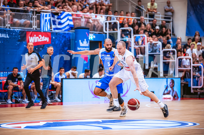 Basketball, FIBA Men´s Eurobasket Qualifiers 2023, , Österreich, Zypern, Sebastian Käferle (7)