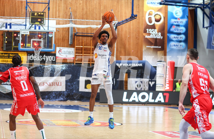 Basketball Superliga 2024/25, Playoffs, Halbfinale Spiel 3 Oberwart Gunners vs. Traiskirchen Lions