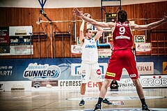 Basketball, ABL 2017/18, Grunddurchgang 27.Runde, Oberwart Gunners, BC Vienna, Renato Poljak (16)
