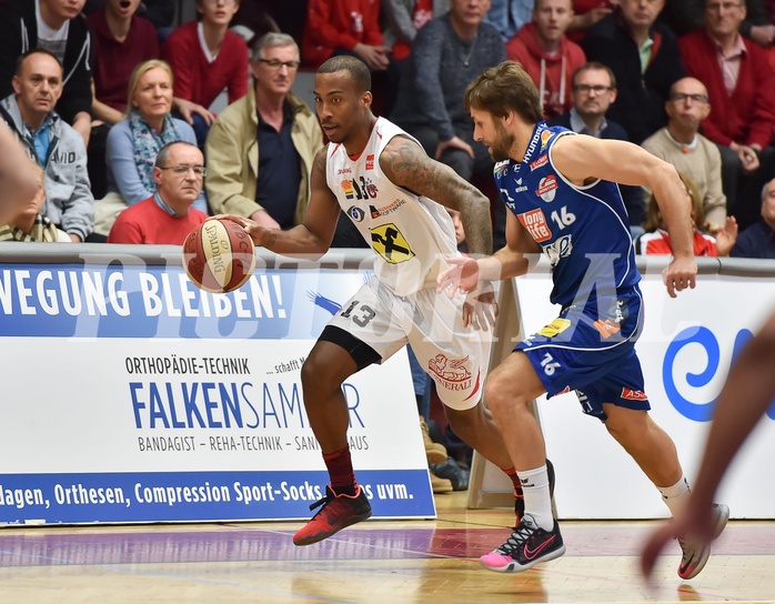 Basketball ABL 2015/16 Playoff Viertelfinale Spiel 1 WBC Wels vs Kapfenberg Bulls