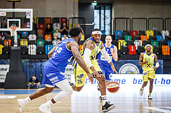 Basketball, bet-at-home Basketball Superliga 2020/21, Grunddurchgang 3. Runde, UBSC Graz, Oberwart Gunners, Kendall Pollard (25)
