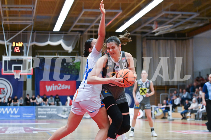 Basketball Superliga 2024/25, Semifinale Spiel 2, DBB Wels vs Duchess Klosterneuburg,

