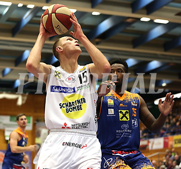 Basketball ABL 2017/18, Grunddurchgang 9.Runde Gmunden Swans vs. Fürstenfeld Panthers


