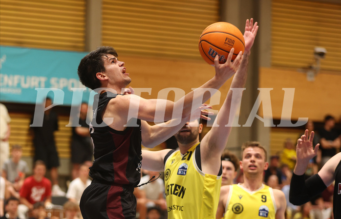 Basketball Zweite Liga 2024/25, Playoffs, Finale Spiel 2 Wörthersee Piraten vs. Mistelbach Mustangs


