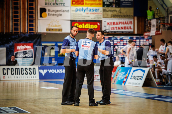 Basketball, Basketball Austria Cup 2022/23, Halbfinale 1, Oberwart Gunners, Gmunden Swans, #referees