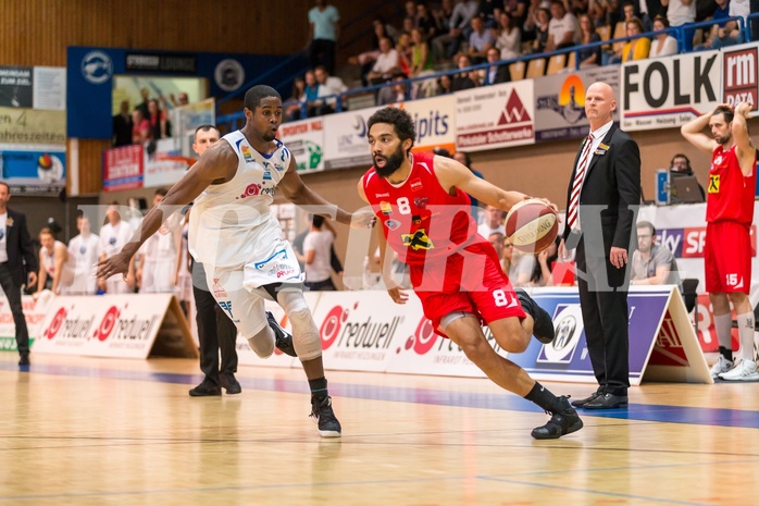 Basketball, ABL 2016/17, Playoff HF Spiel 5, Oberwart Gunners, WBC Wels, Kevin Payton (8)