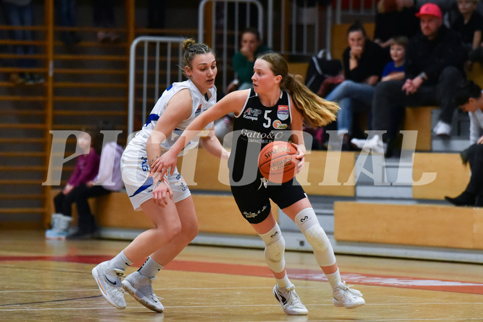 Win2Day Basketball, Damen Superliga 2022/23, Grunddurchgang 12. Runde, DBB LZ OÖ vs Basket Flames,