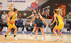 Basketball Damen Superliga 2023/24, Grunddurchgang 7.Runde SKN St. Pölten vs. Vienna Timberwolves