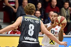 Basketball ABL 2015/16 Grunddurchgang 28.Runde WBC Wels vs Guessing Knights