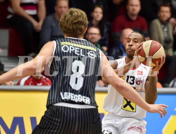 Basketball ABL 2015/16 Grunddurchgang 28.Runde WBC Wels vs Guessing Knights