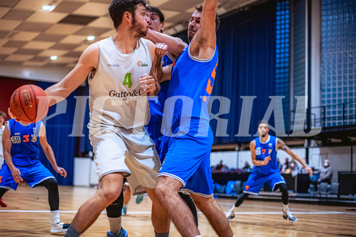 Basketball 2.Bundesliga 2021/22, Grunddurchgang 10.Runde Basket Flames vs. BBU Salzburg
