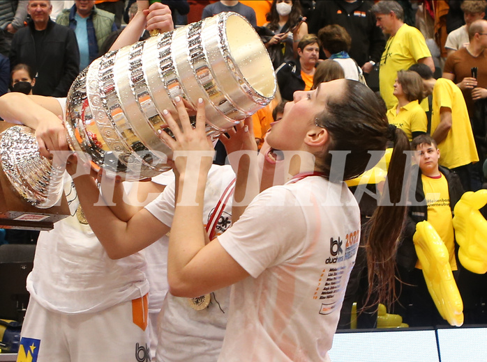 Basketball Damen Superliga 2021/22, Finale Spiel 3 BK Duchess Klosterneuburg vs. Vienna United


