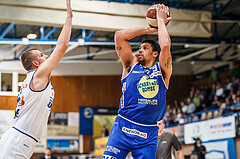 Basketball, Admiral Basketball Superliga 2019/20, Grunddurchgang 11.Runde, Oberwart Gunners, Gmunden Swans, Jordan Loveridge (9)