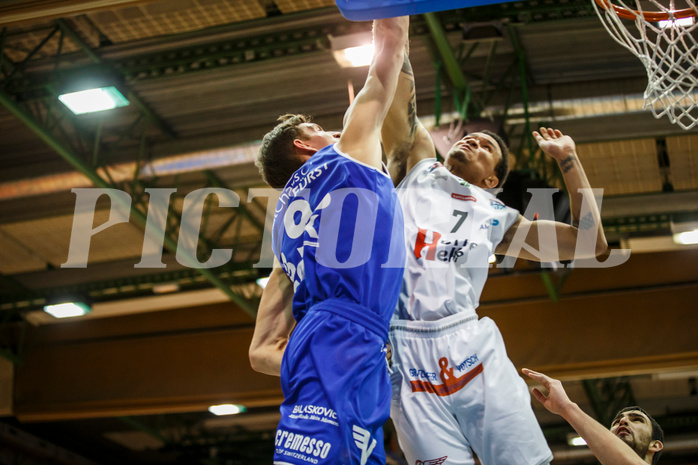 Basketball, bet-at-home Basketball Superliga 2020/21, Grunddurchgang 10.Runde, Kapfenberg Bulls, Oberwart Gunners, Edi Patekar (9)