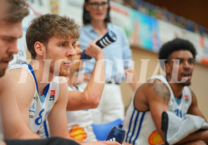 Basketball, Basketball Superliga 2024/25, Playoffs, Viertelfinale Spiel 3, Oberwart Gunners vs. Kapfenberg 