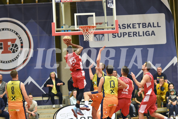 Basketball Superliga 2019/20, Grunddurchgang 17. Runde Flyers Wels vs. UBSC Graz


