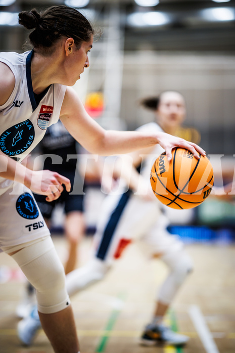Basketball, Win2Day Basketball Damen Superliga 2023/24, Grunddurchgang 5.Runde, Vienna Timberwolves, Basket Flames, Viktoria Trailovic (15)