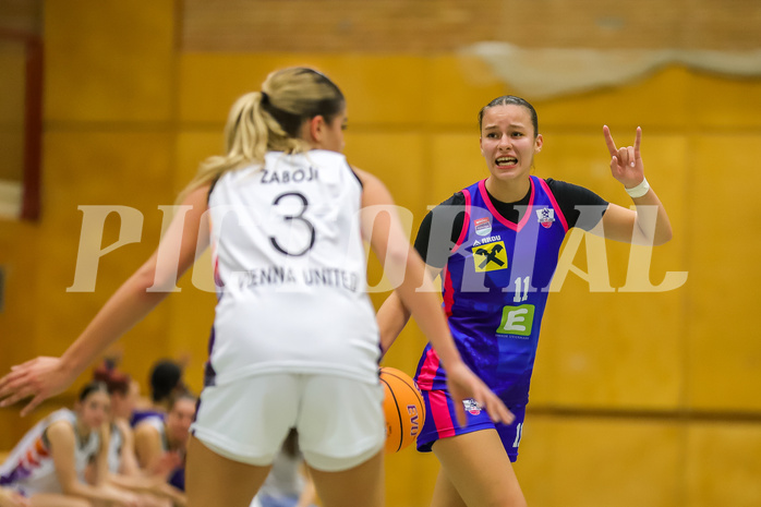 Basketball Damen Superliga 2024/25, Grunddurchgang 4.Runde Vienna United vs. UBSC Graz


