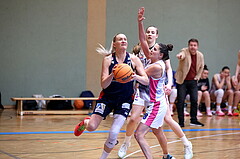 20.03.2024, Graz, Unionhalle A, Basketball Damen Superliga 2023/24, Semifinale, UBSC-DBBC Graz - SKN St. Pölten Frauen,  