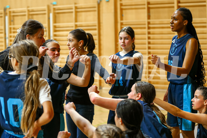 23.11.2024 Österreichischer Basketballverband 2024/25, SLWU14, Basket Flames UNION vs. Vienna Timberwolves

