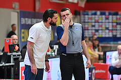 Basketball Superliga 2024/25, Playoff, Viertelfinale Spiel 1, Flyers Wels vs BBC Nord Dragonz,
