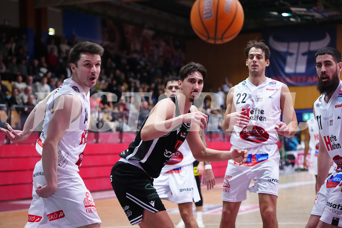 Win2day Basketball Superliga 2024/25, Grunddurchgang, 21.Runde, Kapfenberg vs. Fürstenfeld