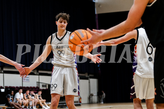 01.03.2025 Österreichischer Basketballverband 2024/25, SLMU19 Vienna United vs. Basket Dukes