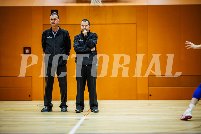 Basketball, Win2Day Basketball Damen Superliga 2023/24, Grunddurchgang 4.Runde, Vienna Timberwolves, UBSC-DBBC Graz, Schiedsrichter