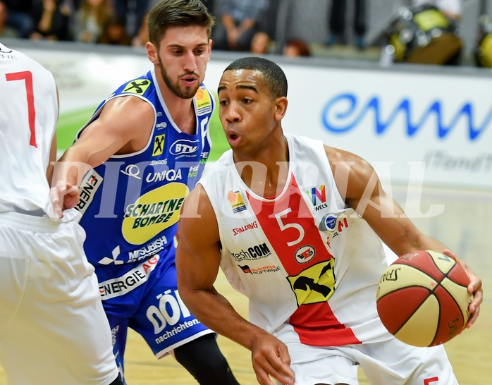 Basketball ABL 2017/18, Grunddurchgang 5.Runde Flyers Wels vs. Gmunden Swans
