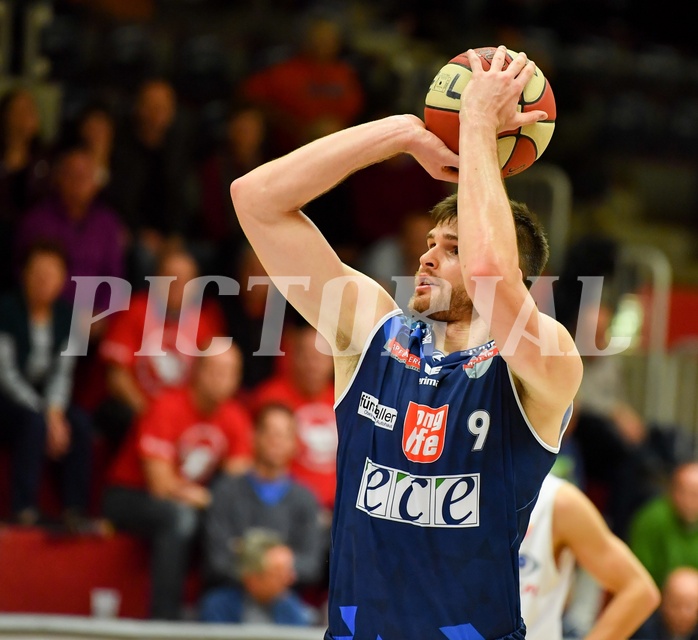 Basketball ABL 2017/18, Grunddurchgang 7.Runde Flyers Wels vs. Kapfenberg Bulls