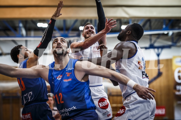 Basketball, ABL 2018/19, Grunddurchgang 25.Runde, Oberwart Gunners, Kapfenberg Bulls, Hayden Thomas Lescault (11)
