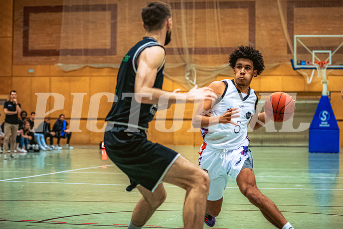 Basketball, Basketball Zweite Liga 2022/23, Grunddurchgang 19.Runde, Vienna United, UDW Alligators, Obinna Anthony Ndukwe (5)