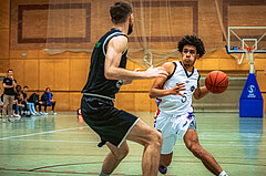 Basketball, Basketball Zweite Liga 2022/23, Grunddurchgang 19.Runde, Vienna United, UDW Alligators, Obinna Anthony Ndukwe (5)