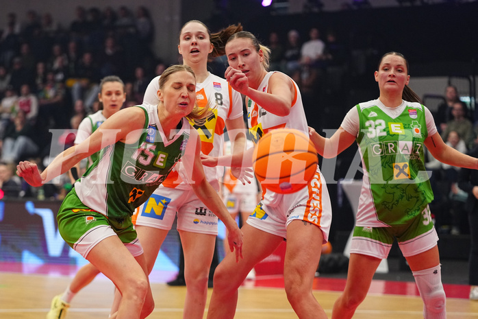 Basketball Austria Cup 2025, Final Four, Finale Damen,  Klosterneuburg vs. UBI Graz


