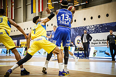 Basketball, bet-at-home Basketball Superliga 2019/20, Viertelfinale 2. Spiel, SKN St. Pölten Basketball, Oberwart Gunners, Quincy Diggs (13)