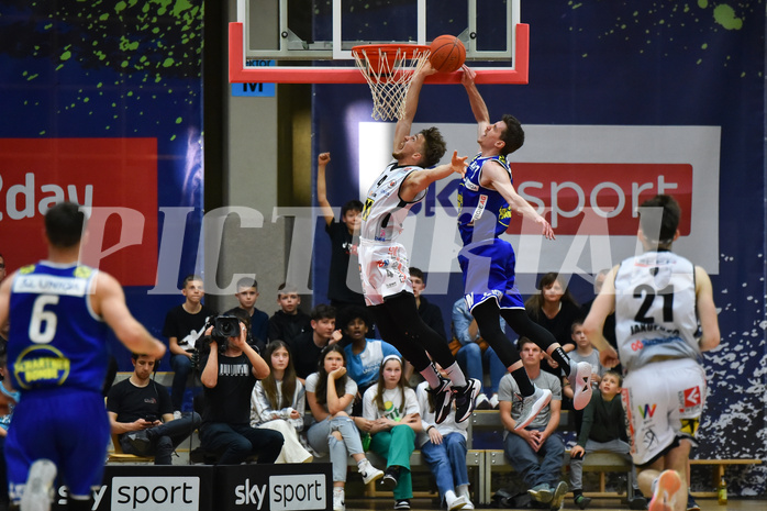 Basketball Superliga 2021/22, Viertelfinale Spiel 4, Flyers Wels vs Swans Gmunden