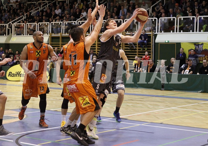 Basketball ABL 2015/16 Grunddurchgang 14.Runde  Fürstenfeld Panthers vs Güssing Knights
