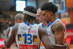 Basketball Superliga 2024/25, Playoffs, Viertelfinale Spiel 1 Oberwart Gunners vs. Kapfenberg Bulls


