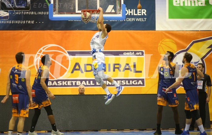 Basketball ABL 2017/18, Grunddurchgang 20.Runde Kapfenberg Bulls vs. Fürstenfeld Panthers