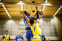 Basketball, bet-at-home Basketball Superliga 2019/20, Platzierungsrunde 3.Runde, SKN St. Pölten Basketball, Oberwart Gunners, Quincy Diggs (13)