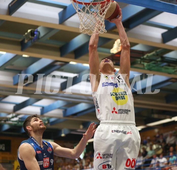 Basketball ABL 2017/18, Playoff Finale Spiel 3 Gmunden Swans vs. Kapfenberg Bulls 