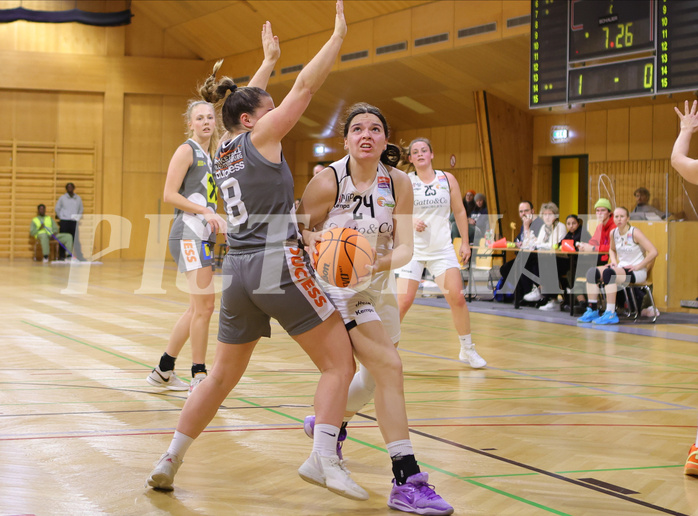 Basketball Damen Superliga 2023/24, Grunddurchgang .Runde Basket Flames vs. Duchess Klosterneuburg


