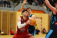 Basketball Zweite Liga 2024/25, Grunddurchgang 15.Runde Mistelbach Mustangs vs. Vienna Timberwolves


