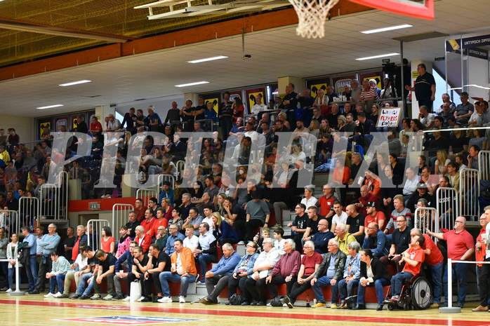 Basketball Superliga 2021/22, 
Viertelfinale Spiel 2, Flyers Wels vs Swans Gmunden