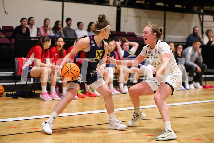 Basketball Damen Superliga 2023/24, Grunddurchgang 8.Runde Basket Flames vs. SKN St.Pölten


