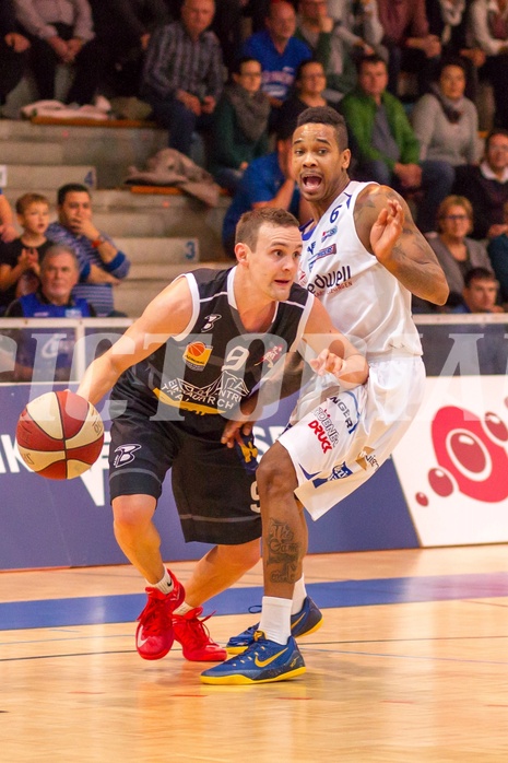 Basketball ABL 2015/16 Grunddurchgang 13.Runde Oberwart Gunners vs. Traiskirchen Lions
