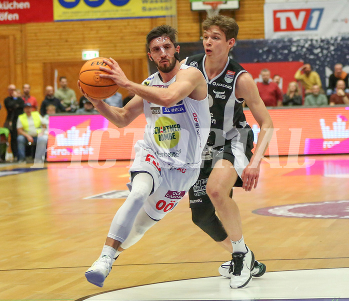 Basketball Superliga 2023/24, Grunddurchgang 18.Runde Gmunden Swans vs. Kapfenberg Bulls