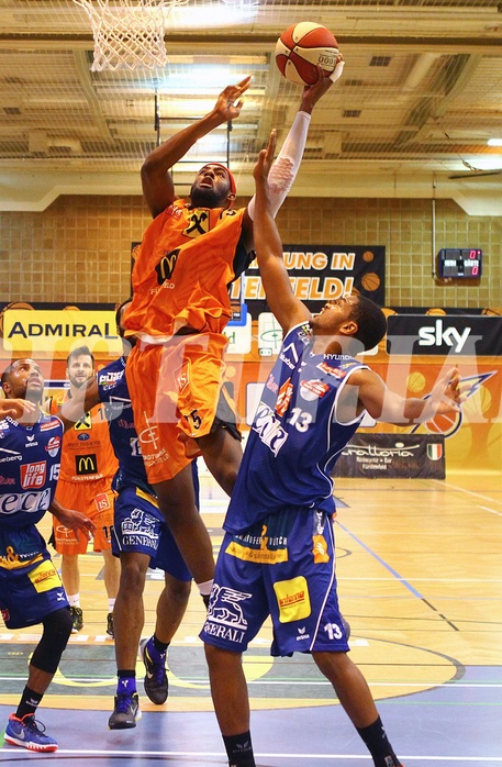 Basketball ABL 2015/16 Grunddurchgang 6.Runde  Fürstenfeld Panthers vs Kapfenberg Bulls
