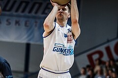 Basketball, ABL 2018/19, Playoff HF Spiel 2, , Gmunden Swans, Georg Wolf (10)